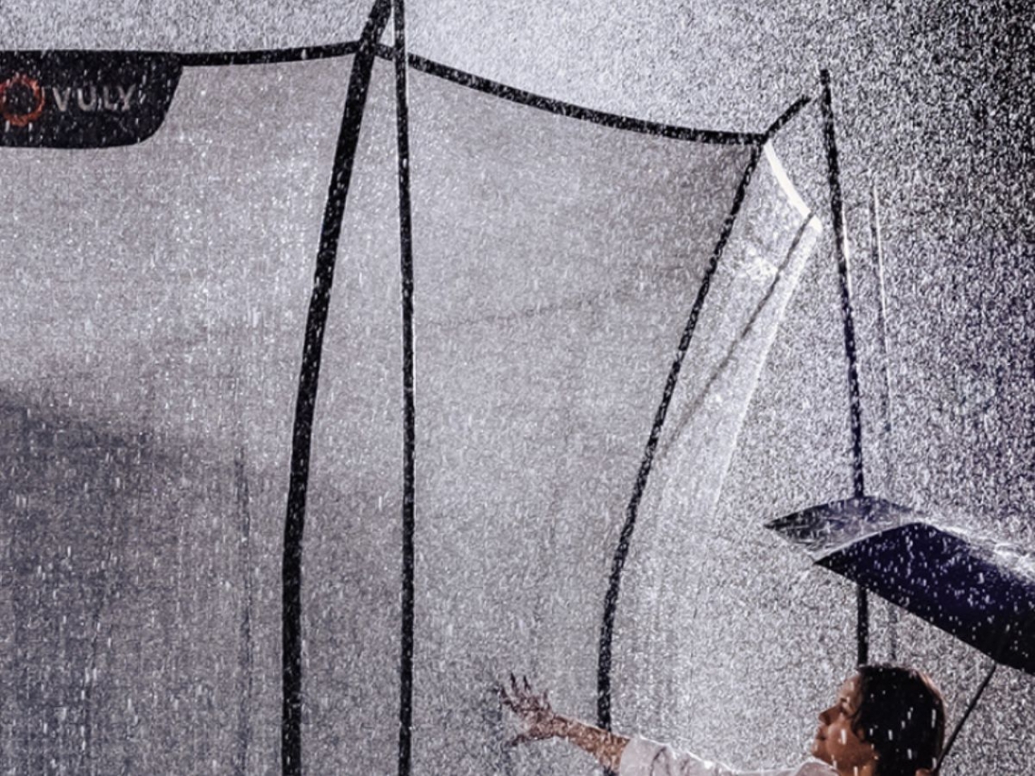 a trampoline net in the rain.jpg